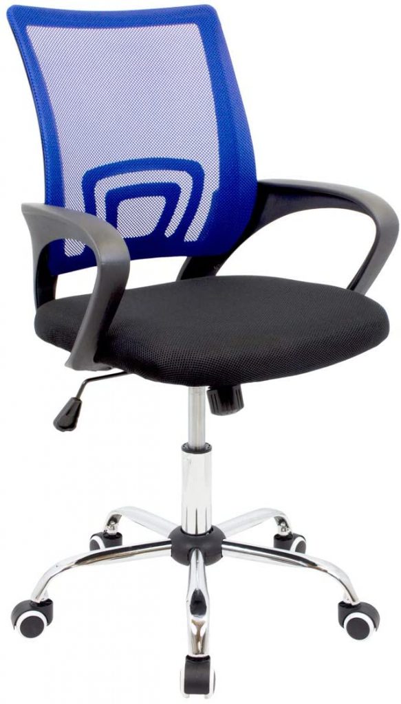 silla de escritorio azul CashOffice